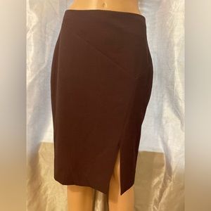 The Limited-Burgundy/Black Dress Skirt